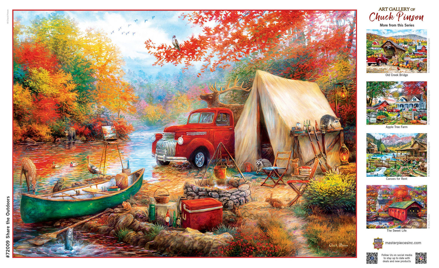 Art Gallery - Share the Outdoors 1000 Piece Puzzle