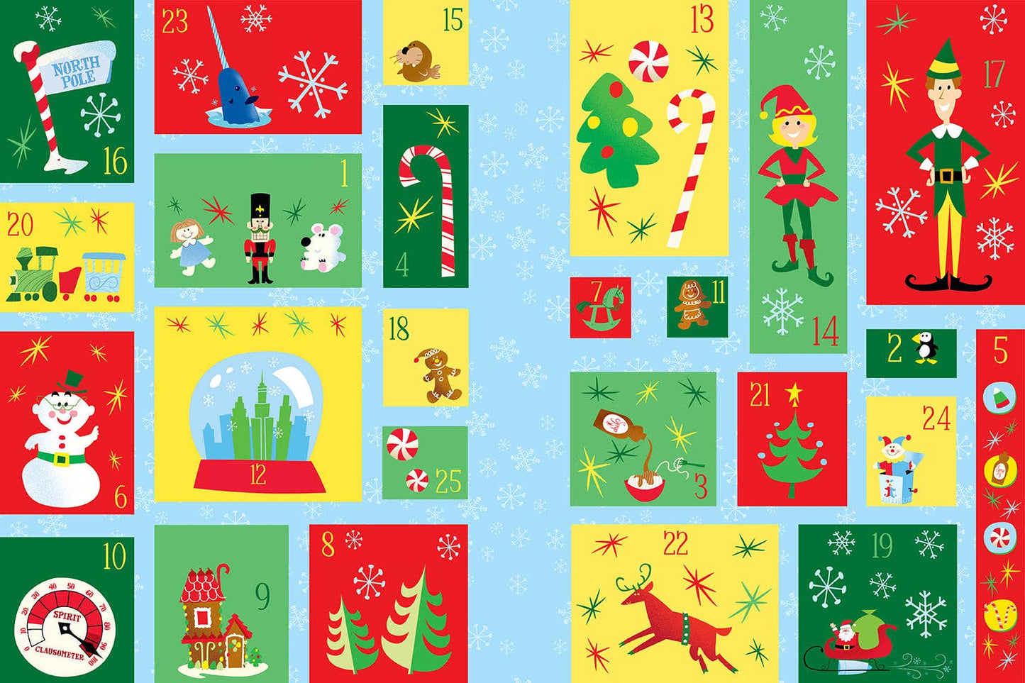 Elf Movie: Official Advent Calendar (25 gifts)-SUPER SALE!