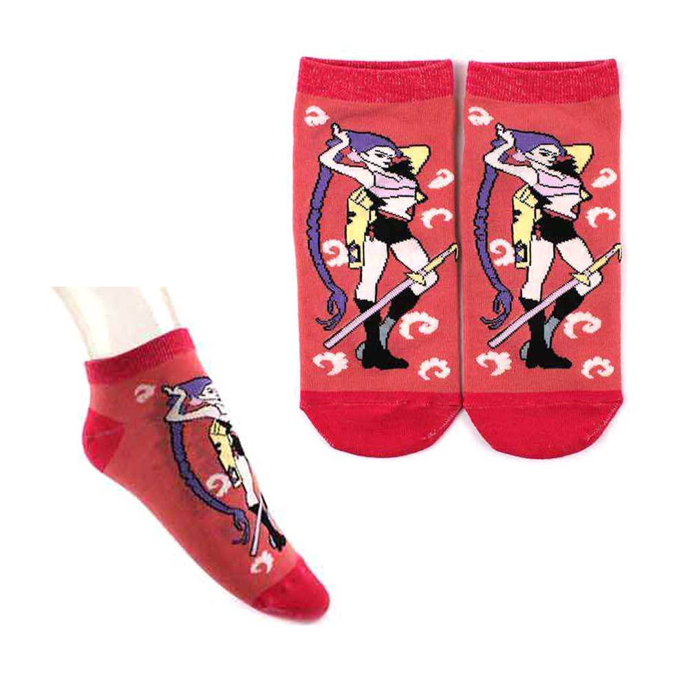 12Pairs - Kpop Demon Hunters HUNTRIX Character Printed Ankle Socks