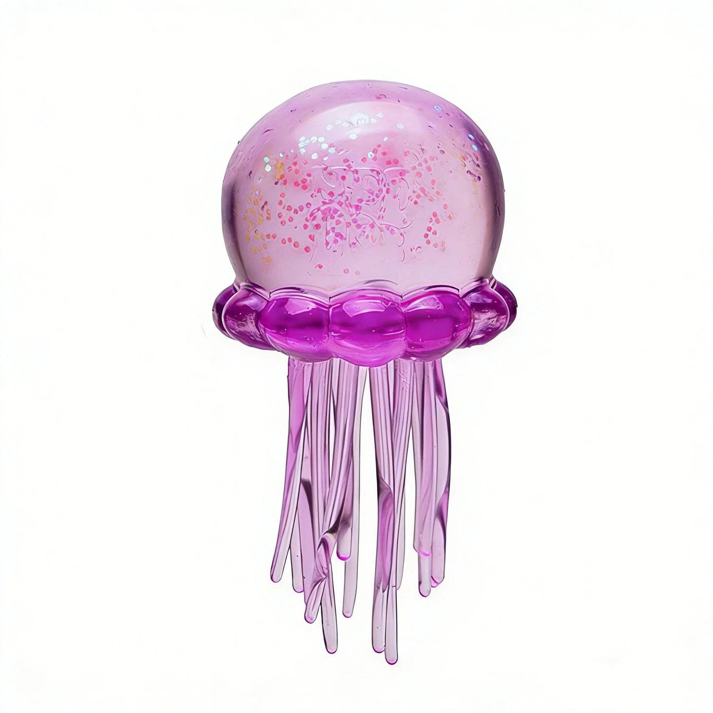 Glitter Jellyfish Toy Slow Rising Stress Relief Squeeze Toy Boxed Set: Jellyfish / 1 box(12pcs)