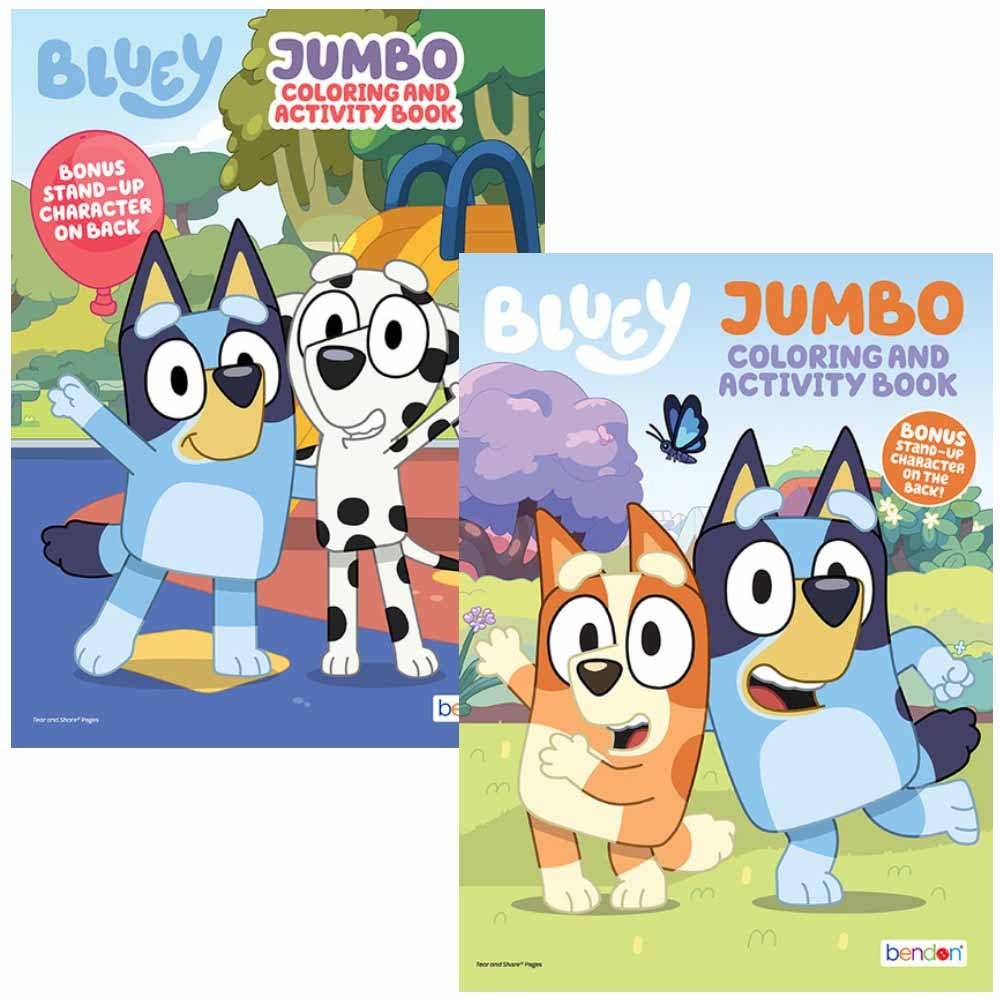 Bluey 80-Page Coloring Book