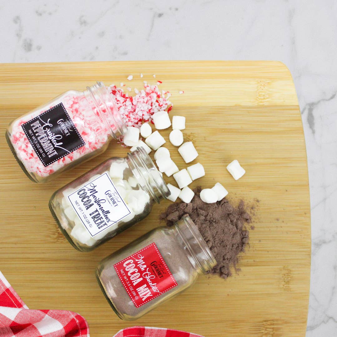 Hot Chocolate Bar – Cocoa Mix, Marshmallows, & Candy Cane!