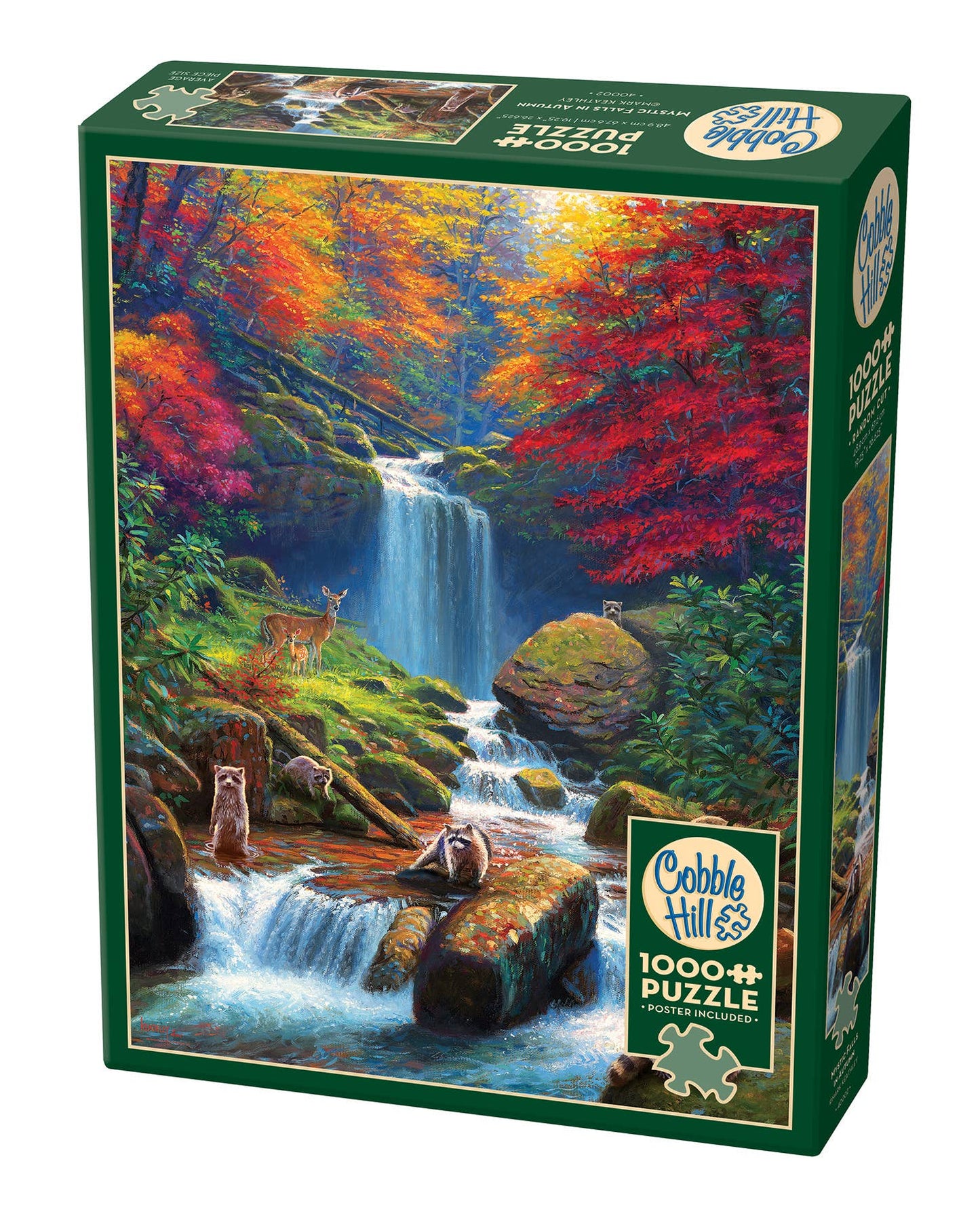 Mystic Falls in Autumn 1000-Piece Cobble Hill Puzzle