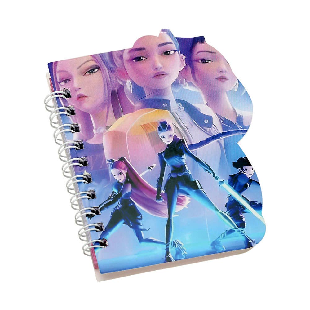 12PCS - Kpop Demon Hunters HUNTRIX Printed Notebook