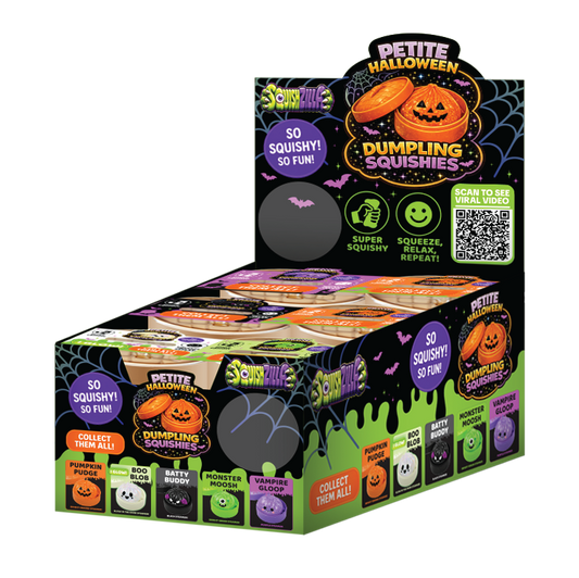 Fun Doh Petite Spooky Halloween Squishy Dumpling- 12/Display: Wholesale Price