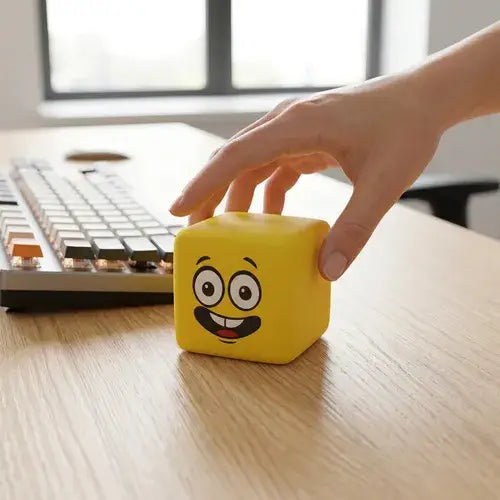 Cube Squeeze Ball Sensory Stress Relief Toy