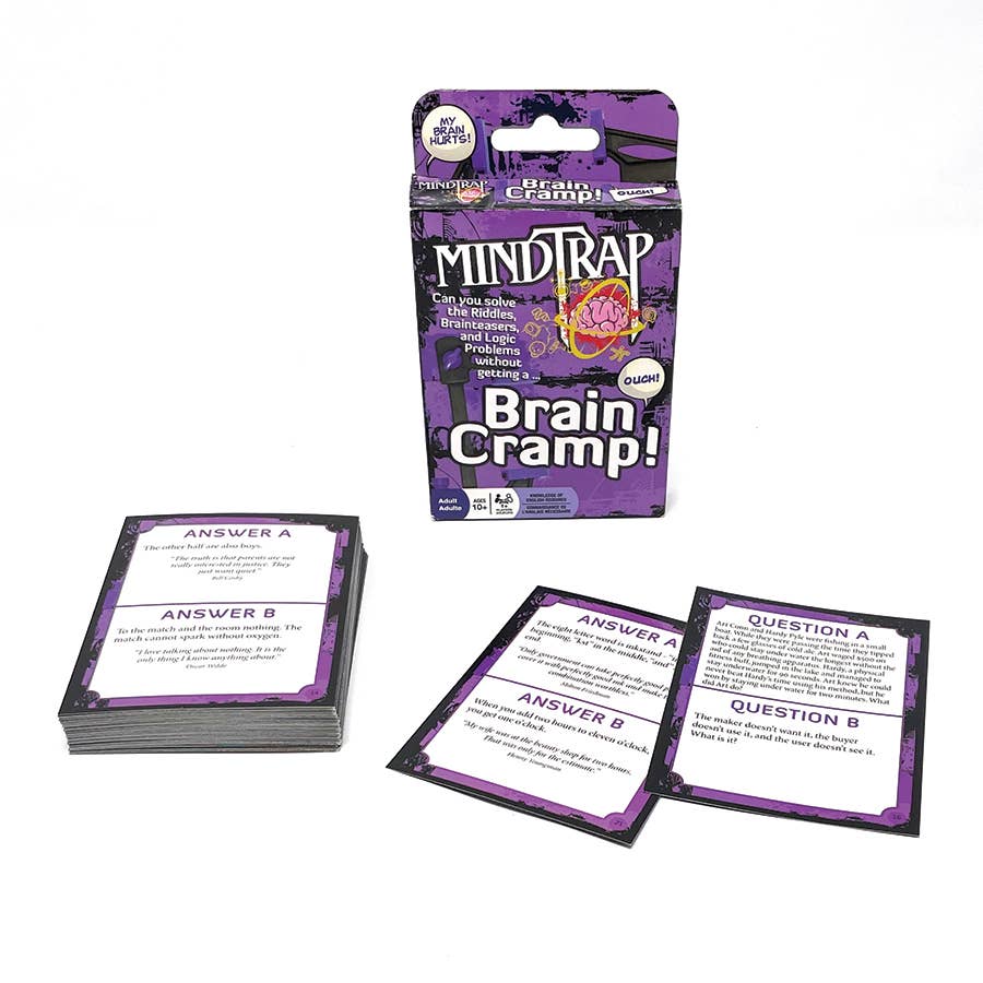 MindTrap® Brain Cramp The Fast & Funny Brain Workout