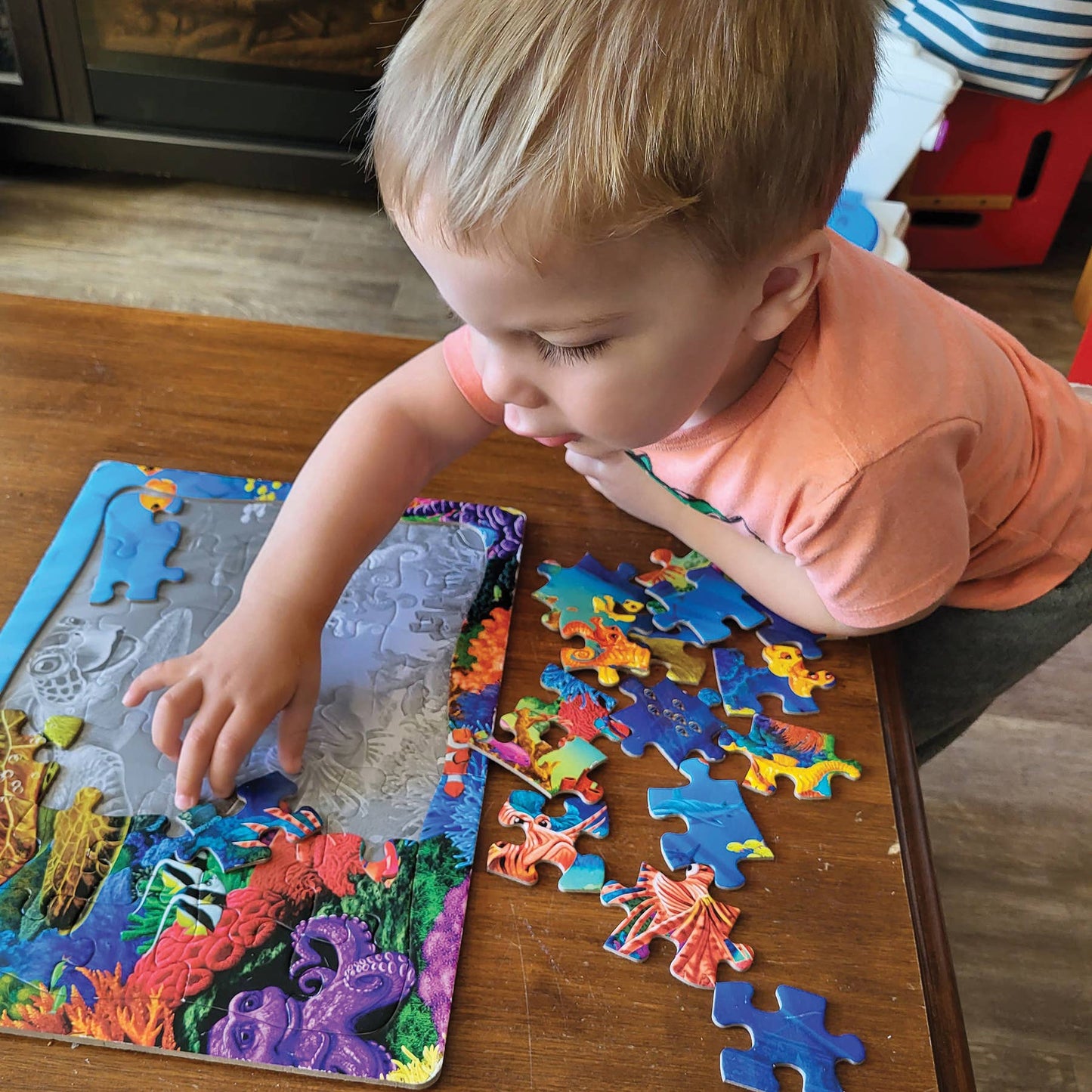 Undersea Turtle (Tray) 35-Piece Puzzle