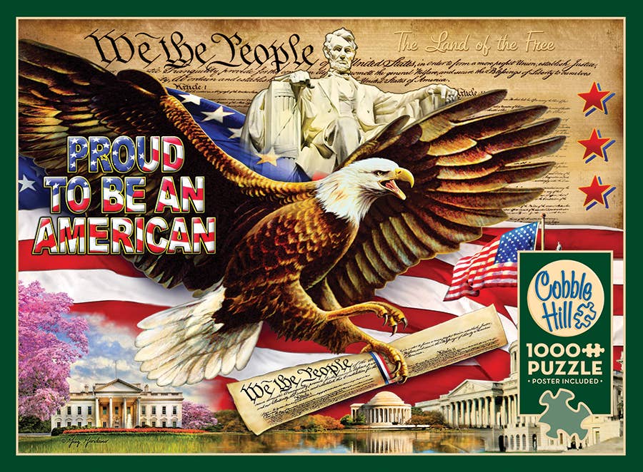 We the People - 1000 Piece Puzzle (by artist Greg Giordano)