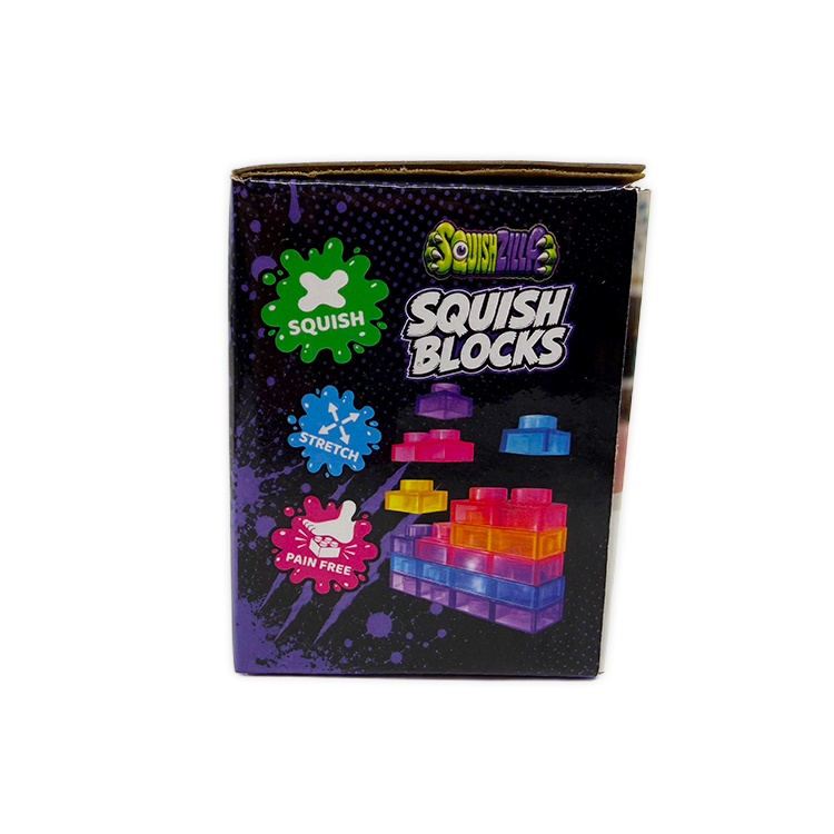 Fun Doh Squish Blocks Building Fidget Sensory Toy- 6/Display: Wholesale Price
