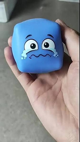 Cube Squeeze Ball Sensory Stress Relief Toy