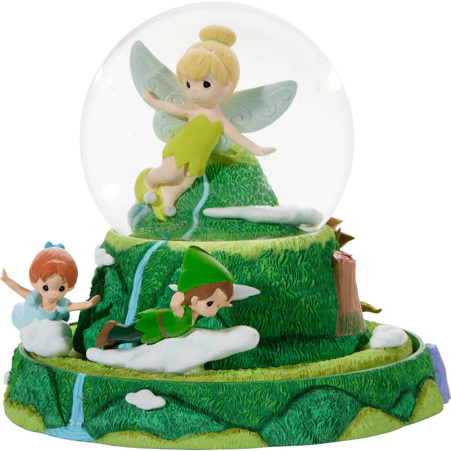 Faith, Trust, And Pixie Dust Musical Snow Globe