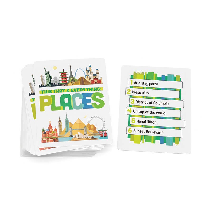 This That and Everything: Places Card Game