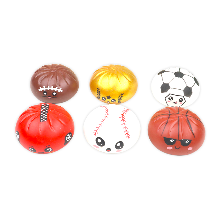 Fun Doh Sports Dumpling Squishy Fidget Toy - 12/Display: Wholesale Price