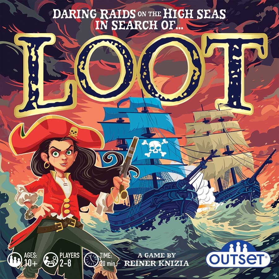 Loot - The Fast Placed Pirate Card Game by Reiner Knizia