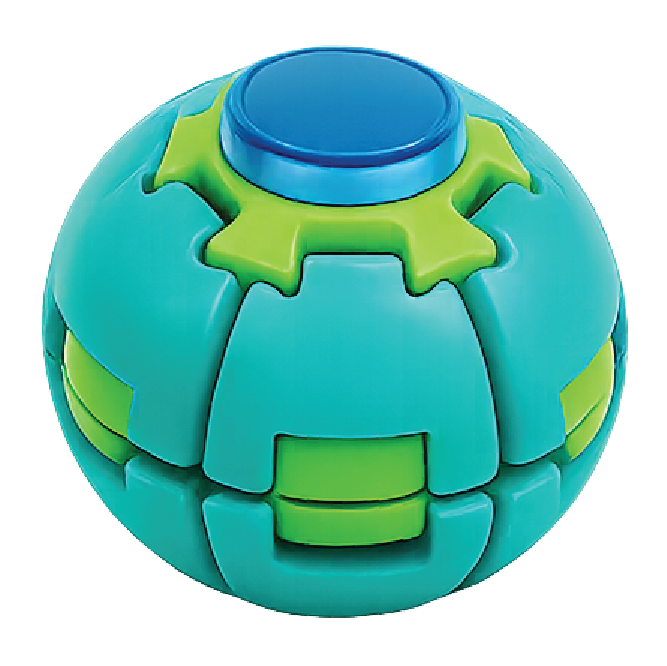 Power Spin Squeeze Fidget Ball Toy Variety - 12/Display: Wholesale Price
