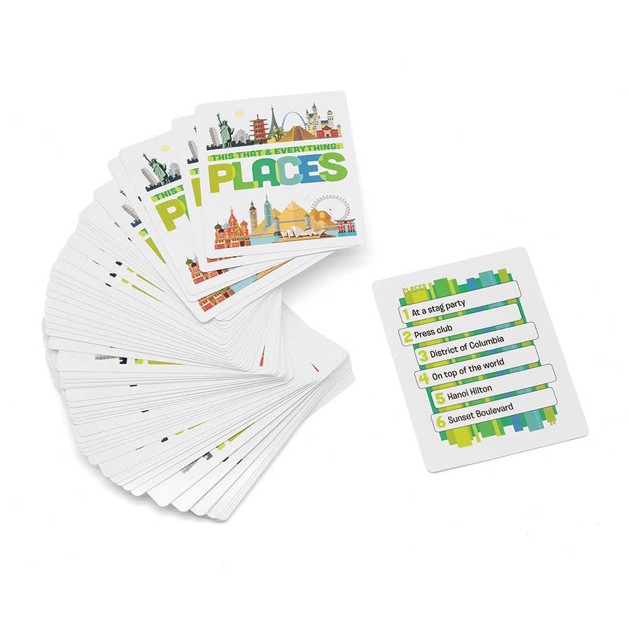 This That and Everything: Places Card Game