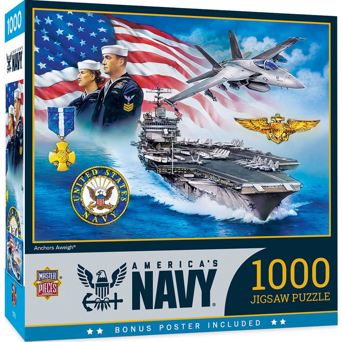 America's Navy - Anchors Away 1000 Piece Puzzle