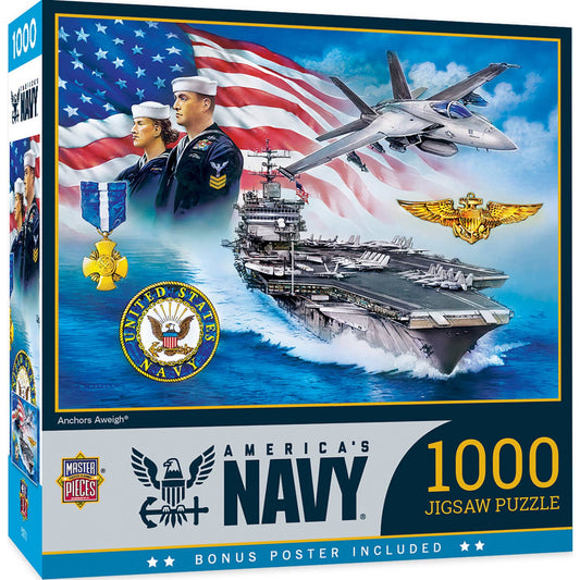 America's Navy - Anchors Away 1000 Piece Puzzle