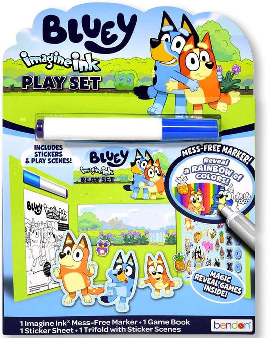 Bluey Imagine Ink Book with Stickers