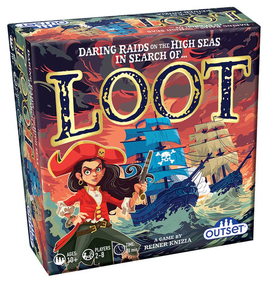 Loot - The Fast Placed Pirate Card Game by Reiner Knizia