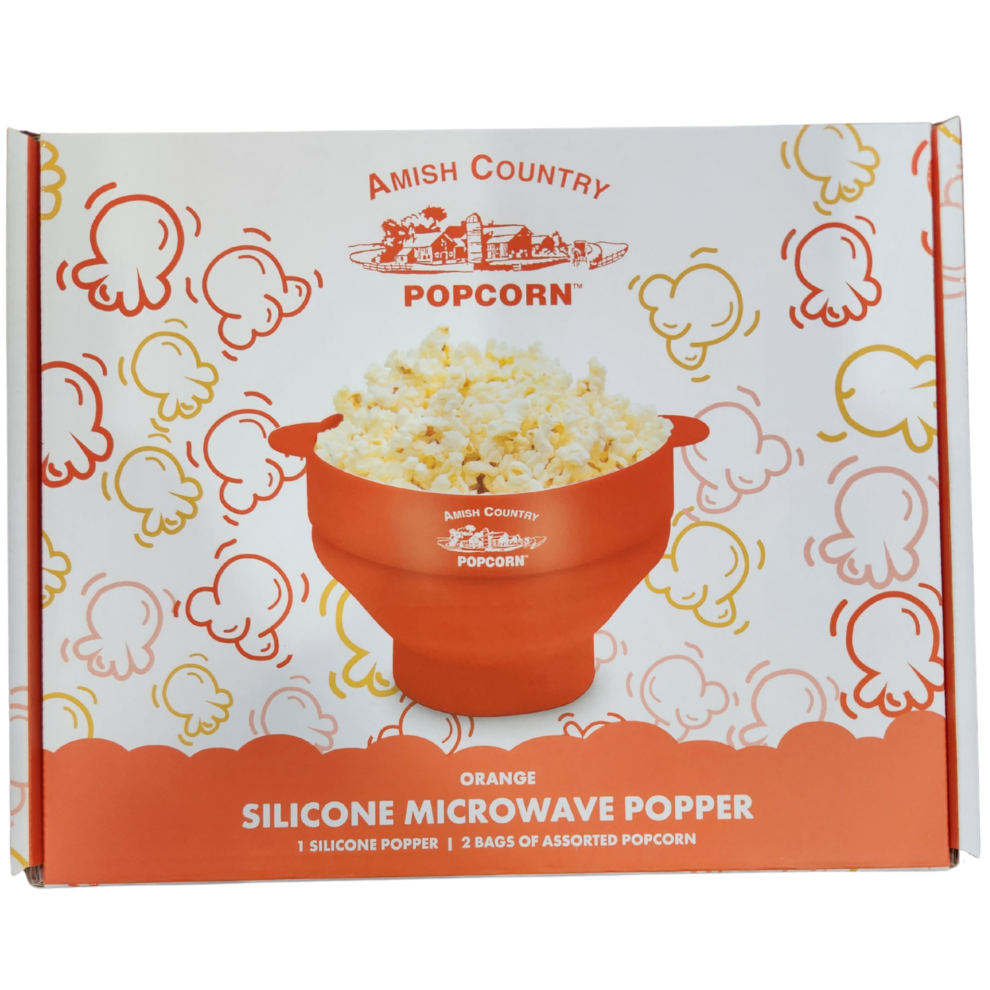 Silicone Microwave Popper: Purple