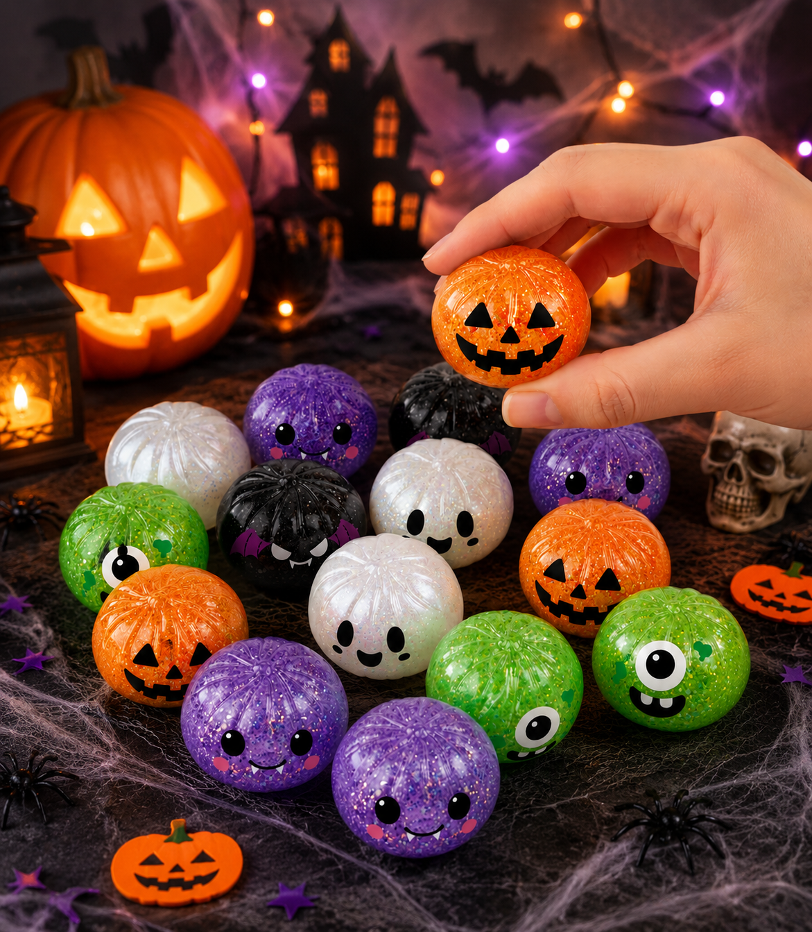 Fun Doh Petite Spooky Halloween Squishy Dumpling- 12/Display: Wholesale Price