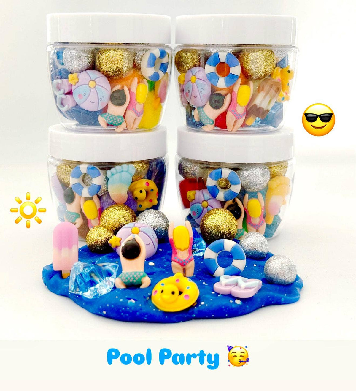"Summer" Play Dough Jars: Airplane Adventure 4 oz.