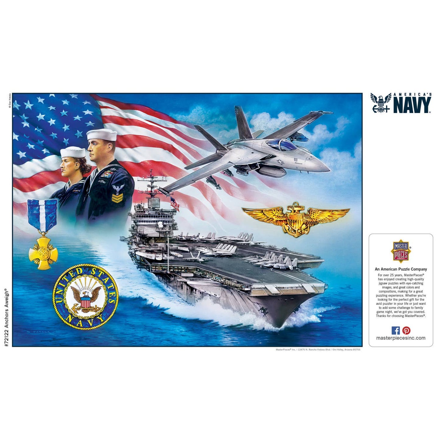 America's Navy - Anchors Away 1000 Piece Puzzle