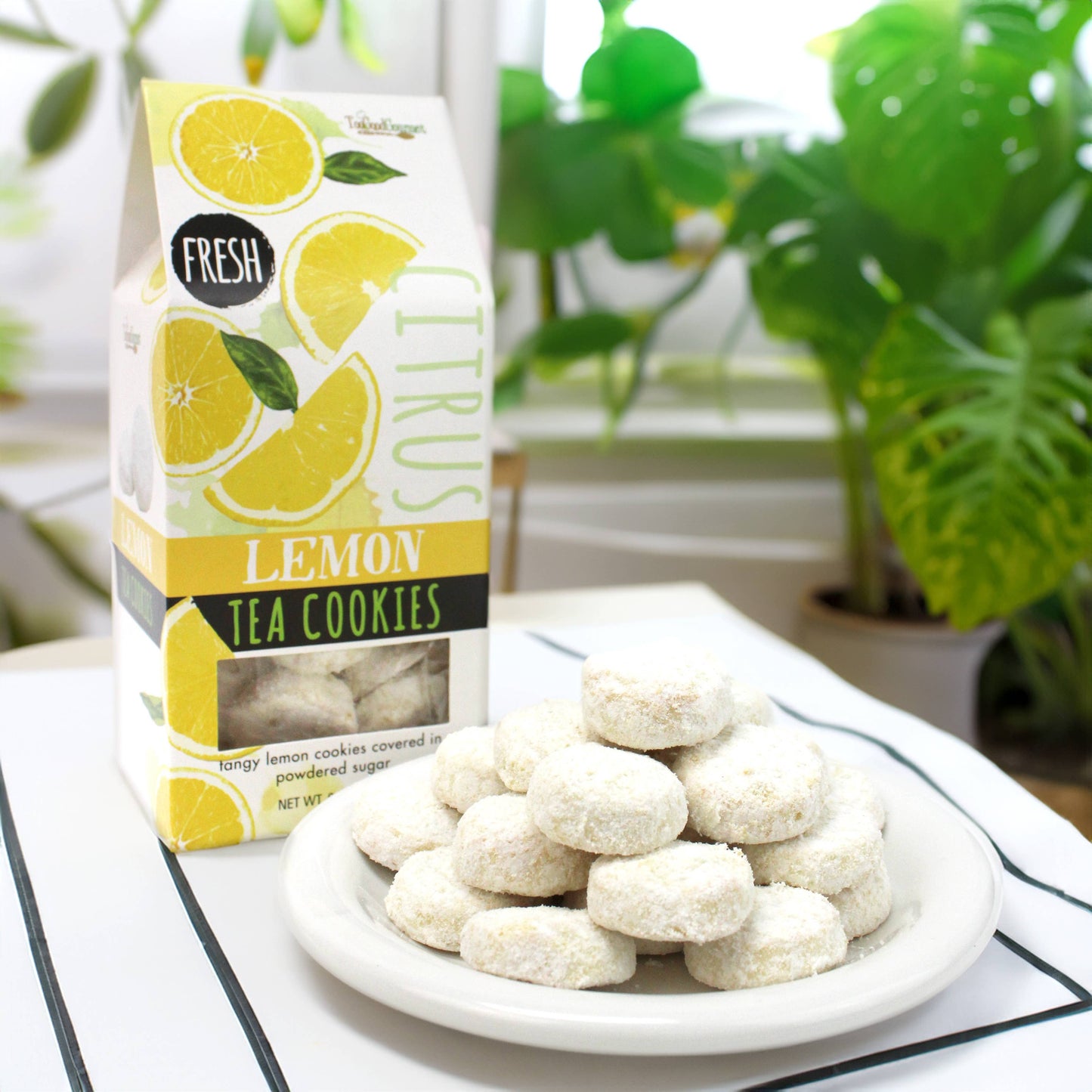 Tea Cookies (Lemon, Orange, Key Lime, Almond): Assorted - 3 of Each
