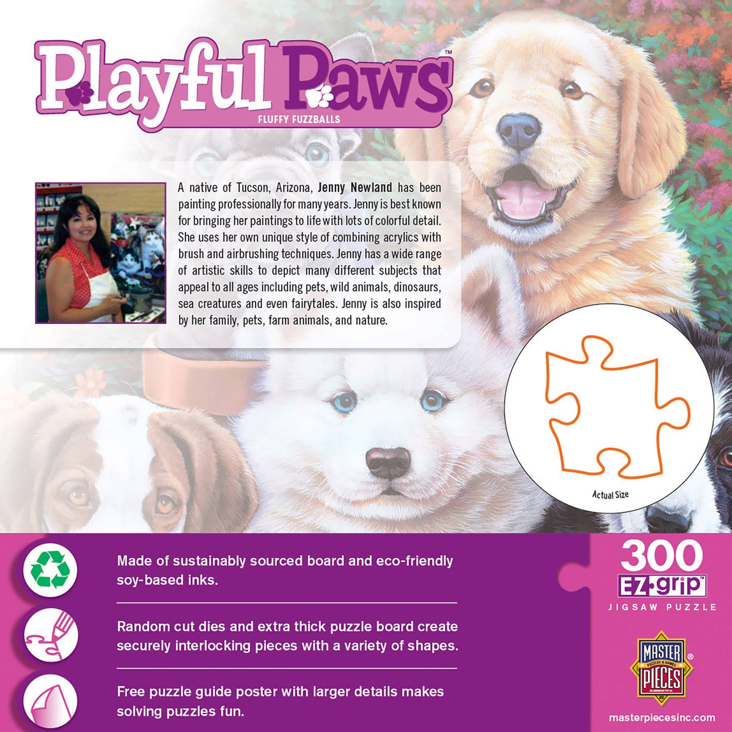 Playful Paws - Fluffy Fuzzballs 300 Piece EZ Grip Puzzle