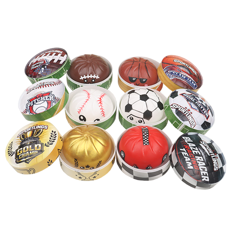 Fun Doh Sports Dumpling Squishy Fidget Toy - 12/Display: Wholesale Price