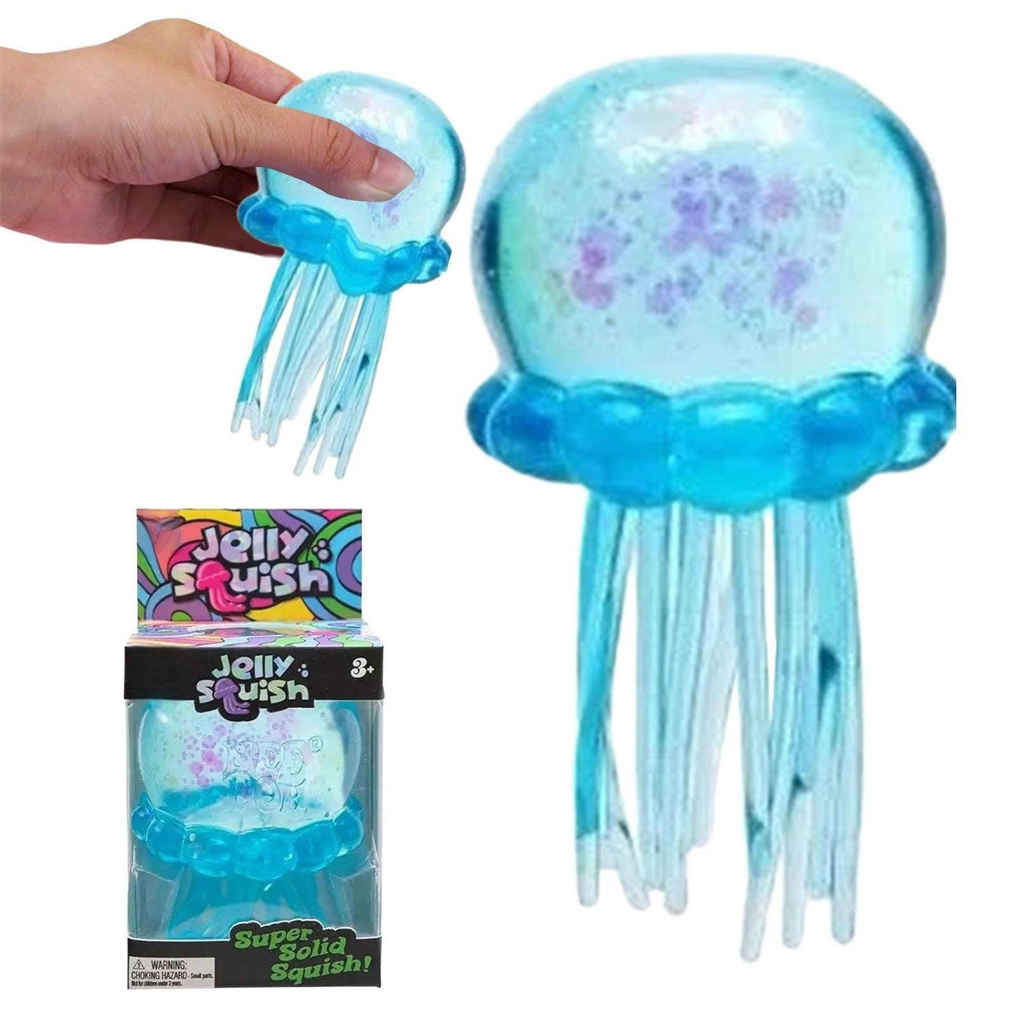 Stress Relief Toys in Box Squeeze Fidget Toy Not From Needoh: Pink Jellyfish / 1 pc