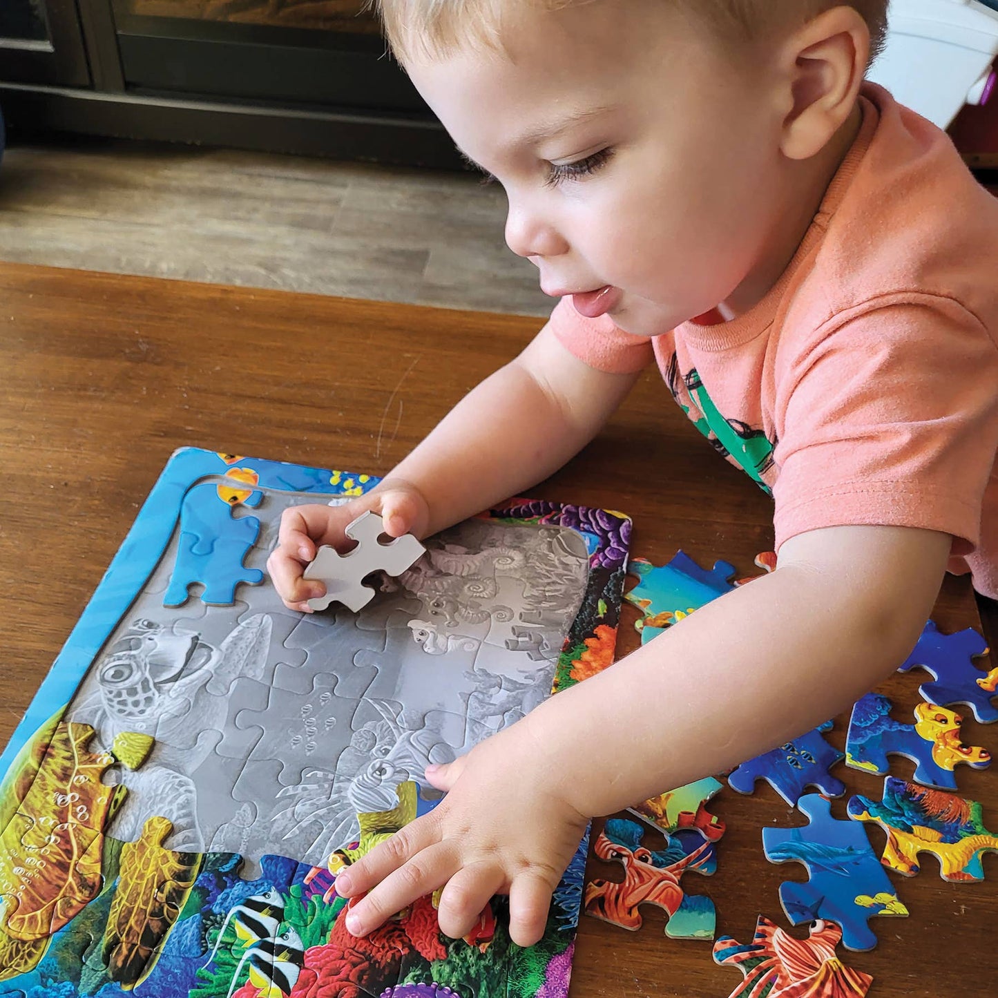 Undersea Turtle (Tray) 35-Piece Puzzle