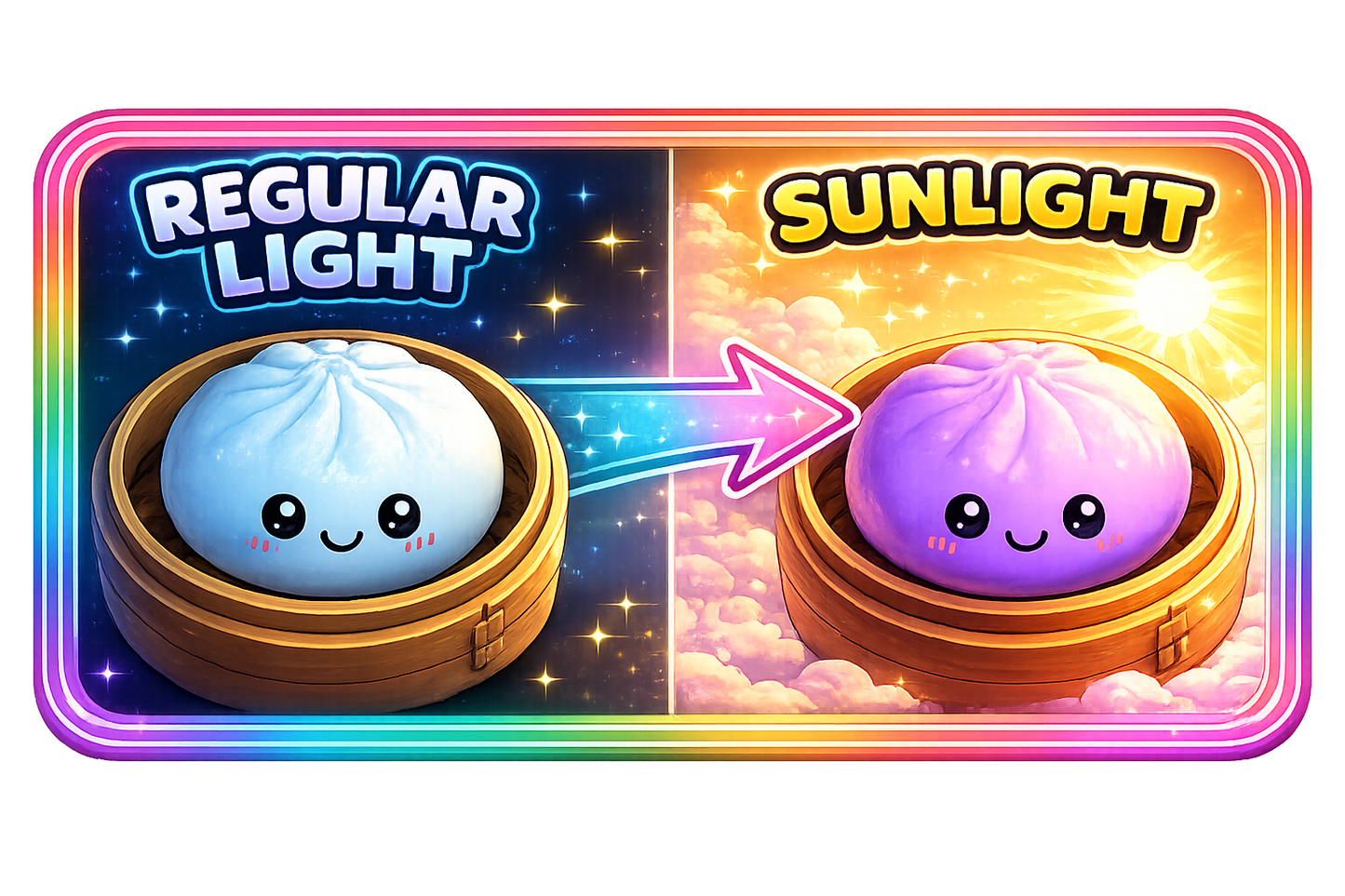 Fun Doh Color Changing Dumpling Squishy Toy - 12/Display: Wholesale Price