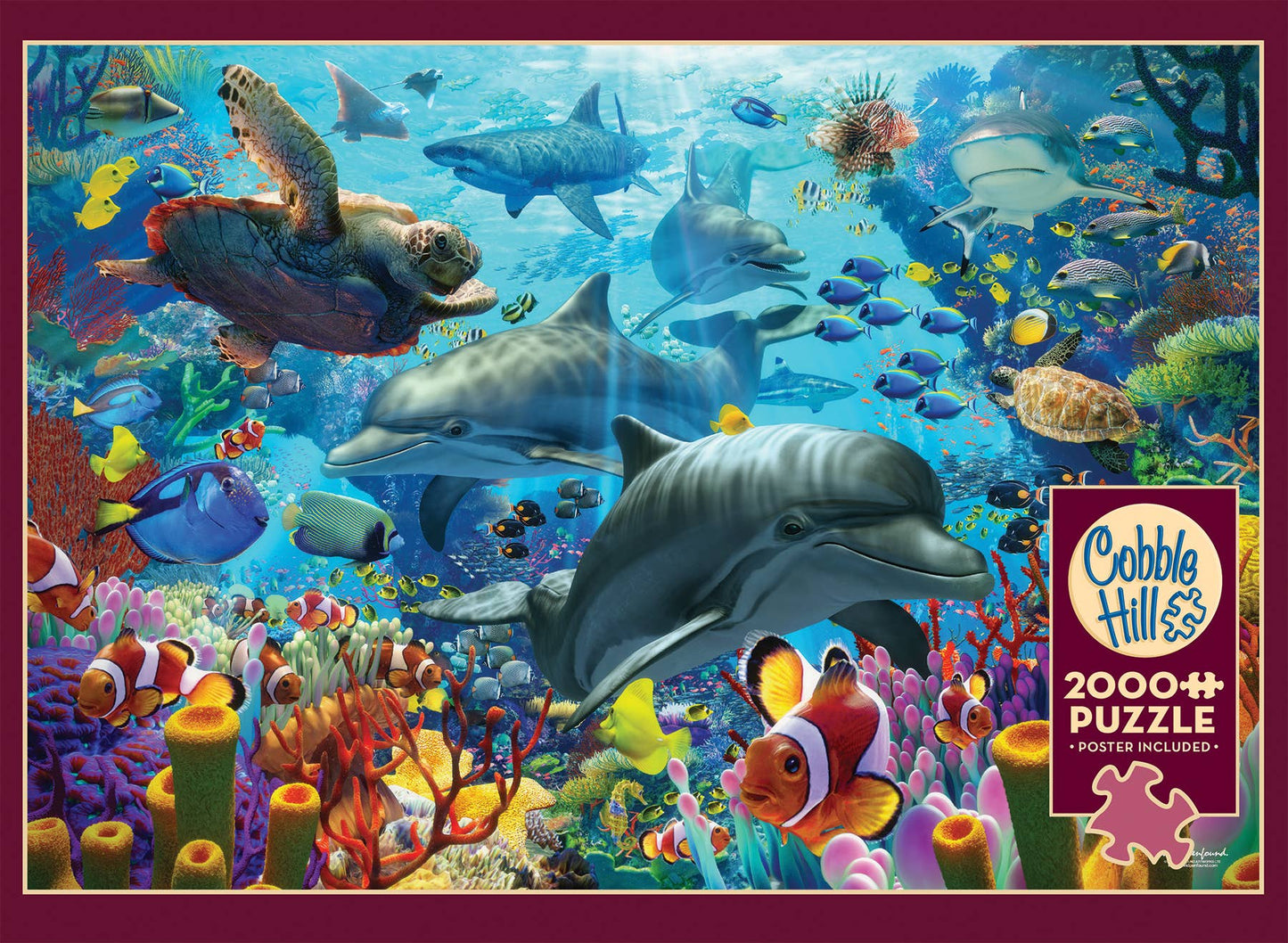 Coral Sea 2000 Piece Puzzle