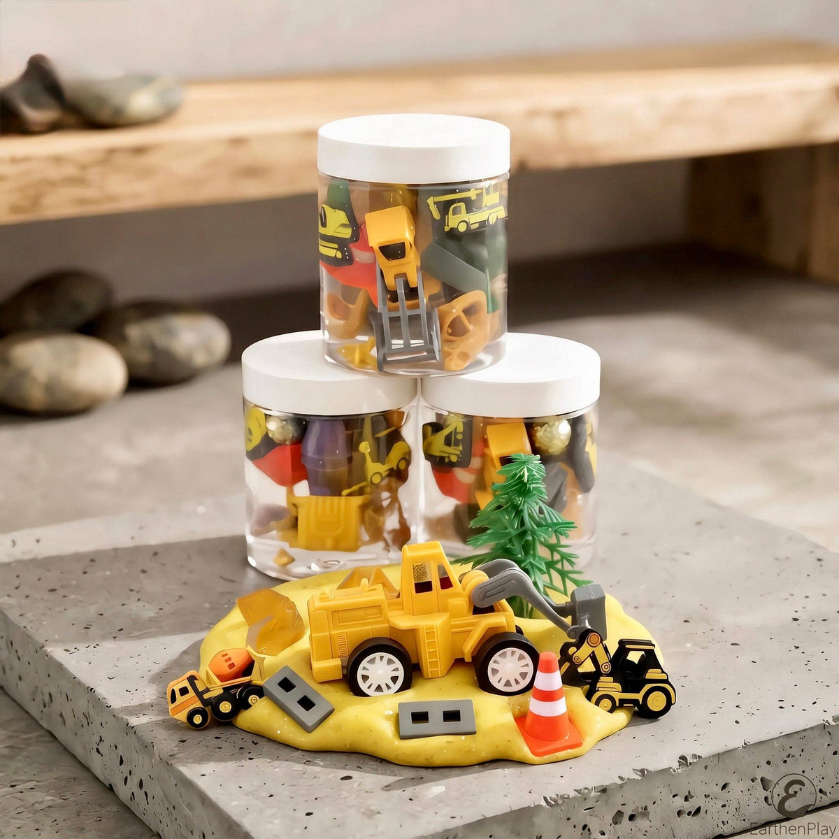 8 oz. Sensory Dough Jars: Super Hero