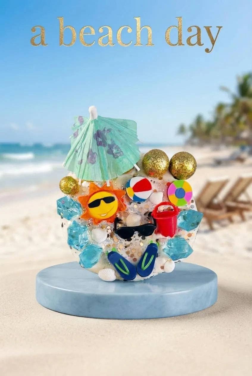 "Summer" Play Dough Jars: Moana 4 oz.