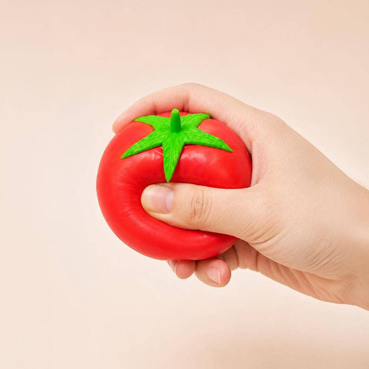 6PCS - Tomato Squeeze Squishy Stress Relief Toy