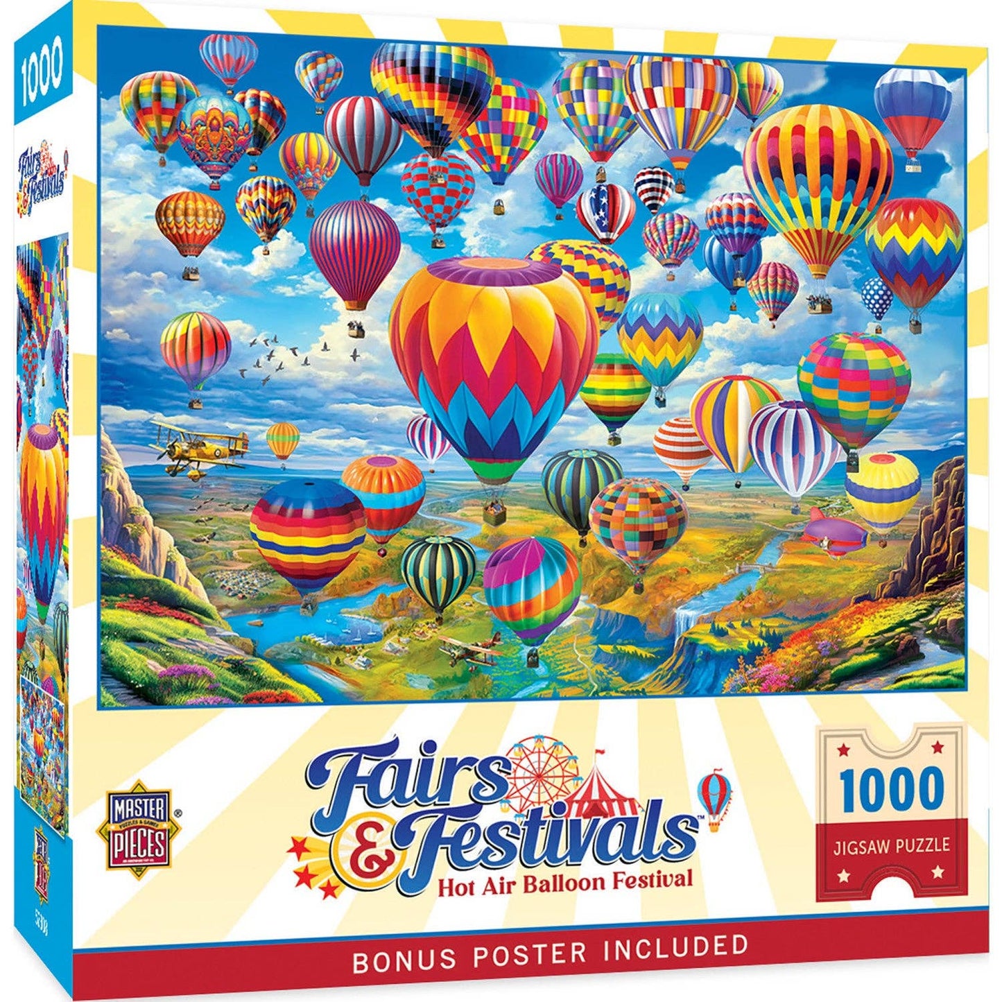 Fairs & Festivals - Hot Air Balloon Festival 1000 Piece Puzz