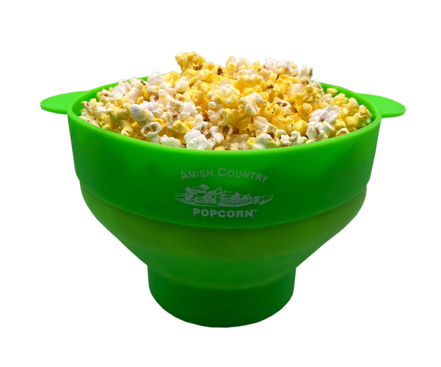 Silicone Microwave Popper: Blue