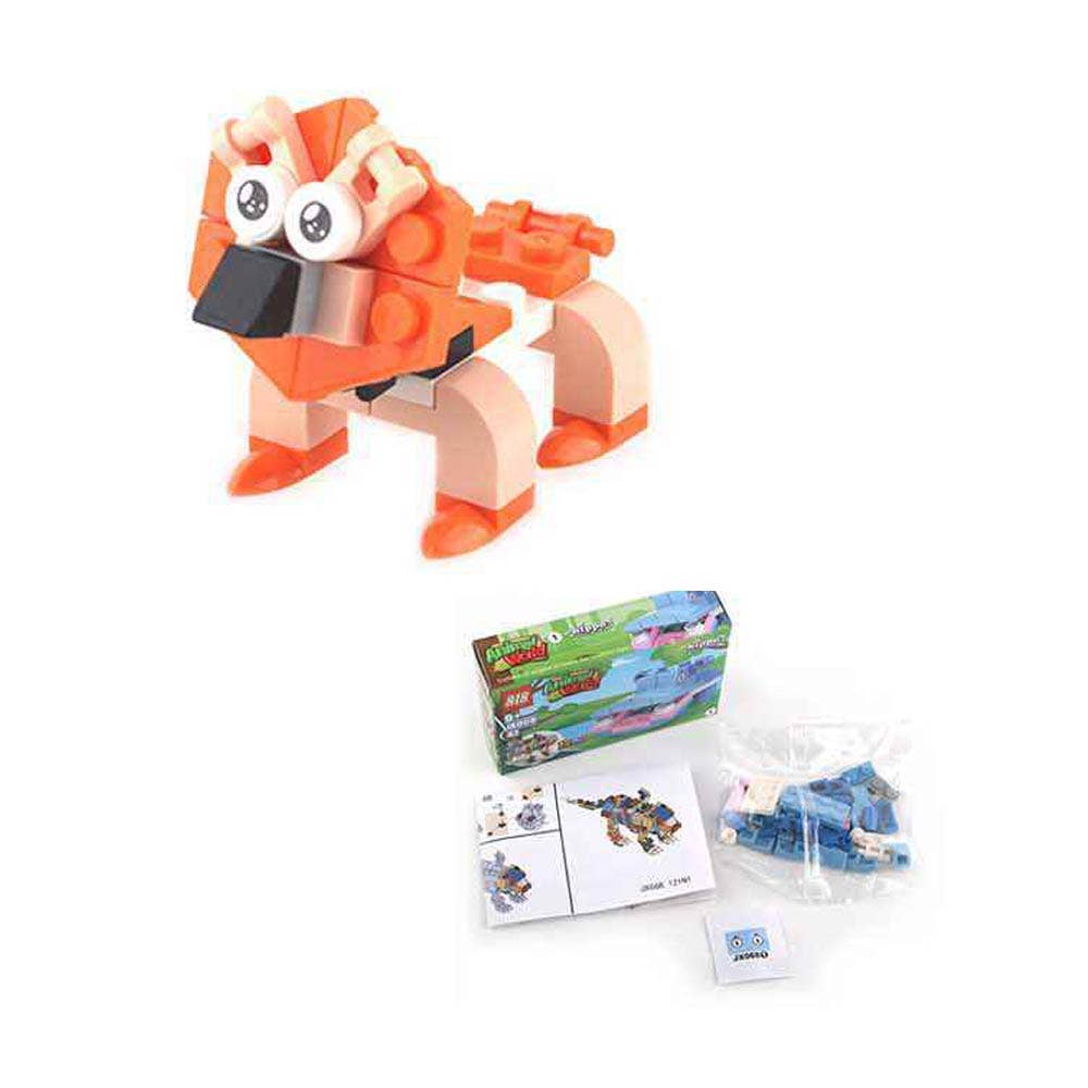 12PCS - Animal World Building Block Toy