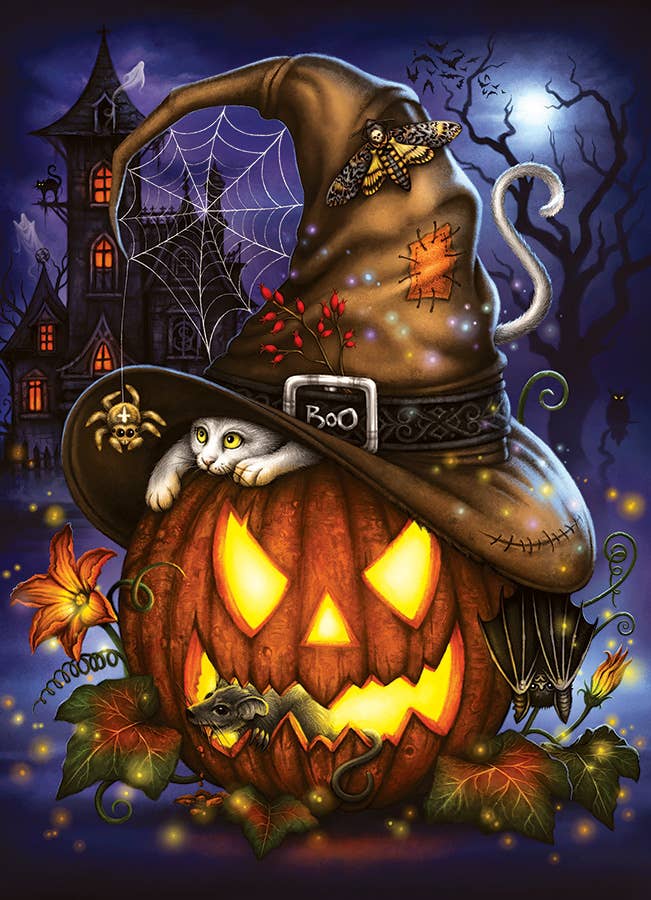 Spooktacular 1000-Piece Cobble Hill Puzzle