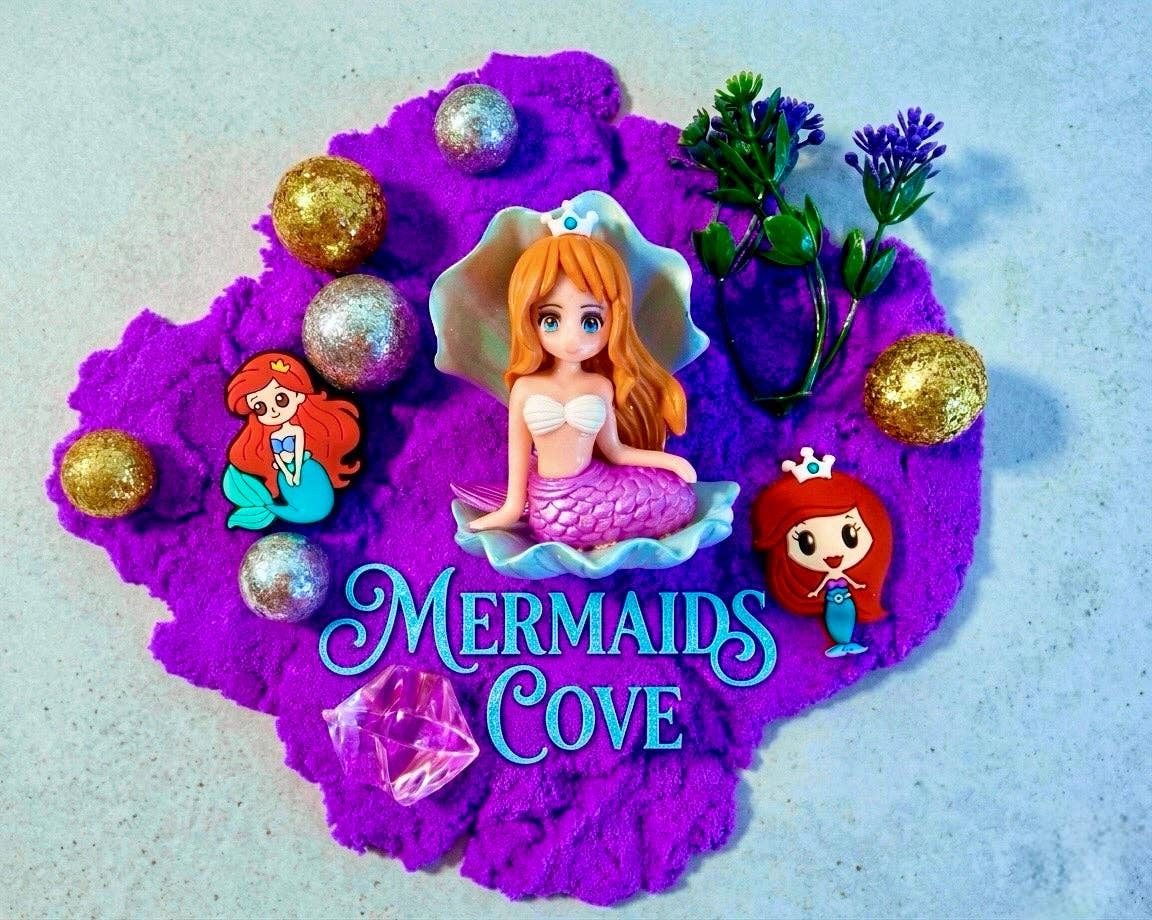 "Magic Sand" 4 oz. Sensory Jars: Mermaids Cove Sand