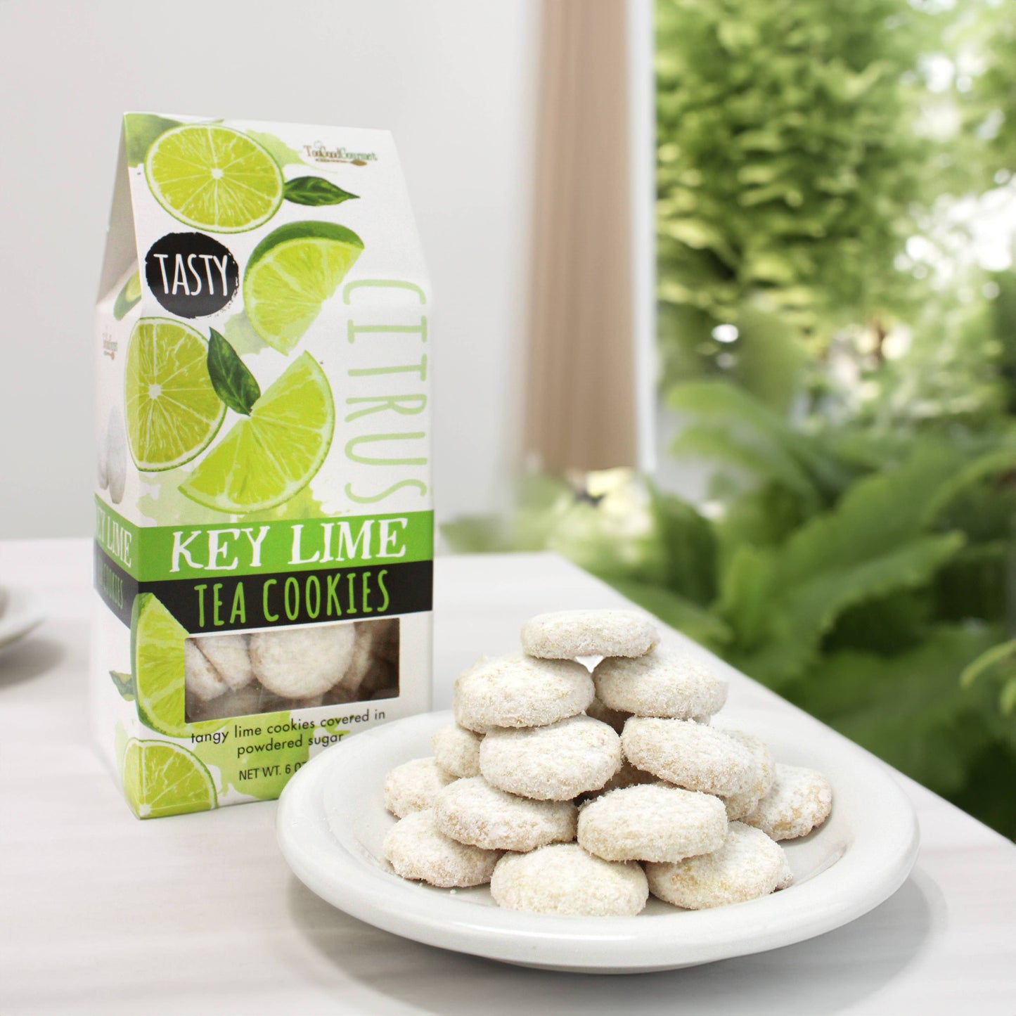 Tea Cookies (Lemon, Orange, Key Lime, Almond): Assorted - 3 of Each