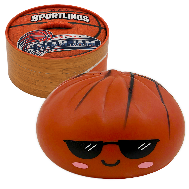Fun Doh Sports Dumpling Squishy Fidget Toy - 12/Display: Wholesale Price