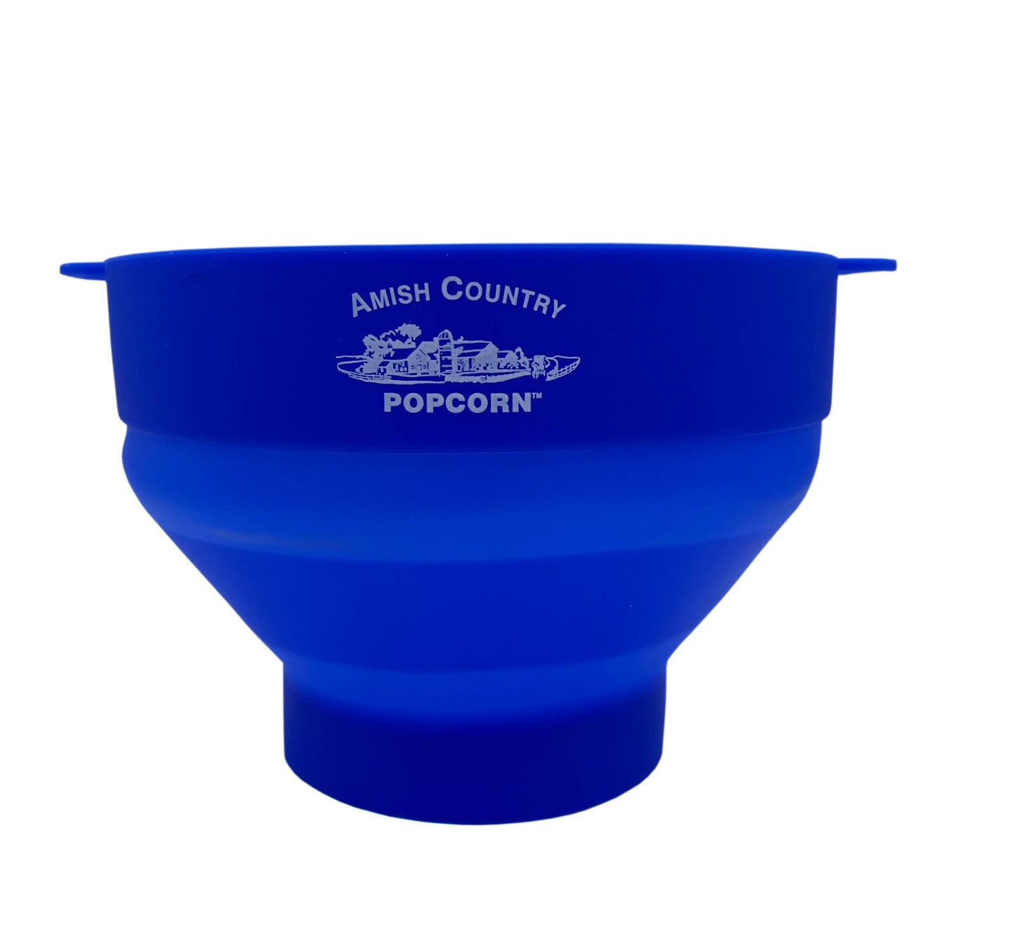 Silicone Microwave Popper: Blue