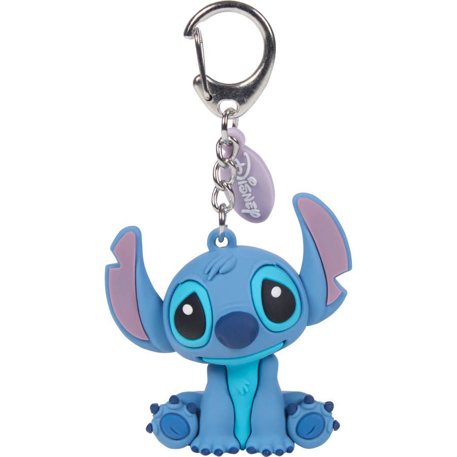 Disney Stitch Backpack Clip 4-stlyes 16pc Clip Strip