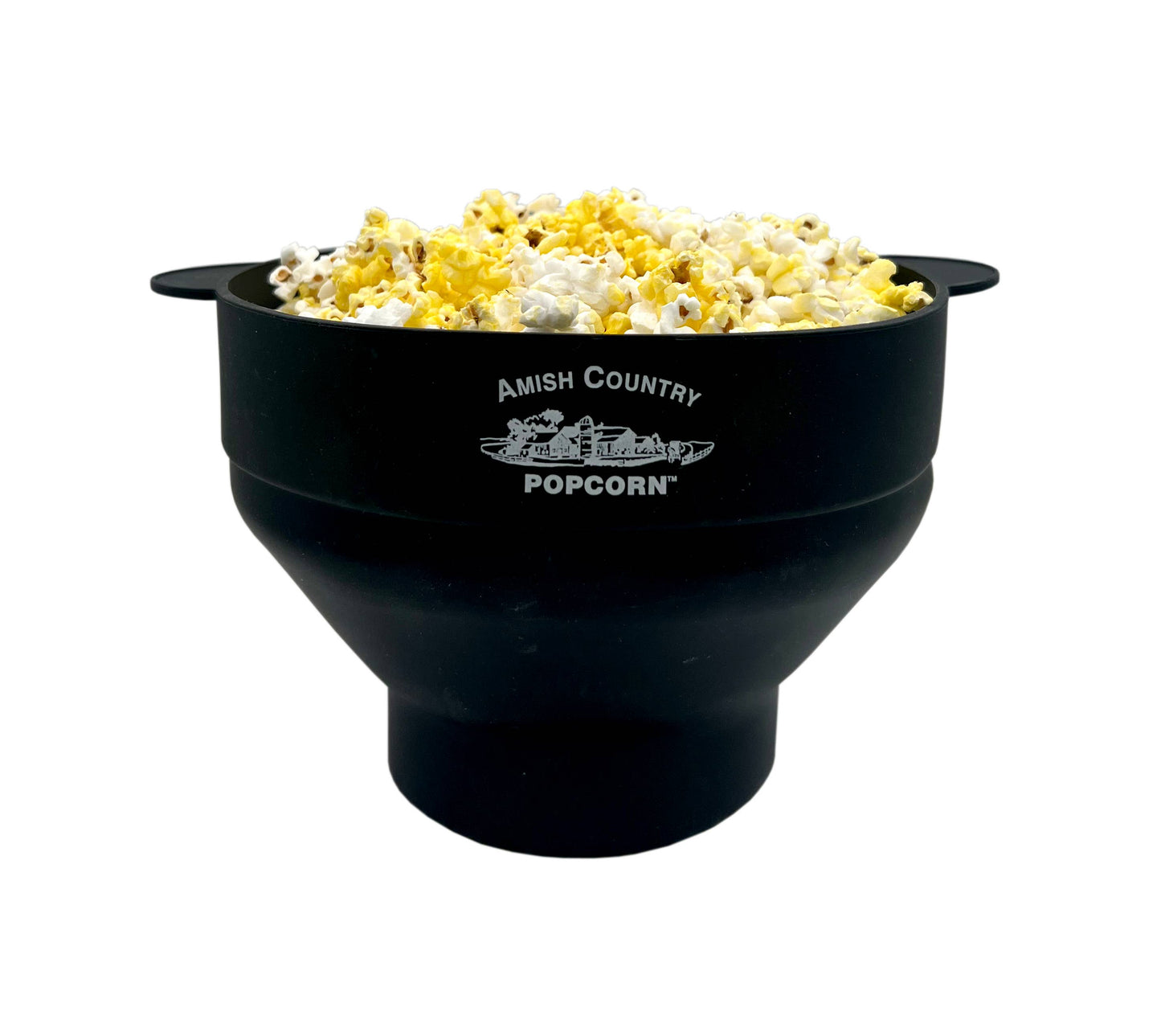 Silicone Microwave Popper: Blue