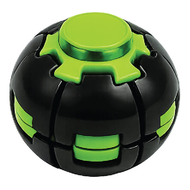Power Spin Squeeze Fidget Ball Toy Variety - 12/Display: Wholesale Price